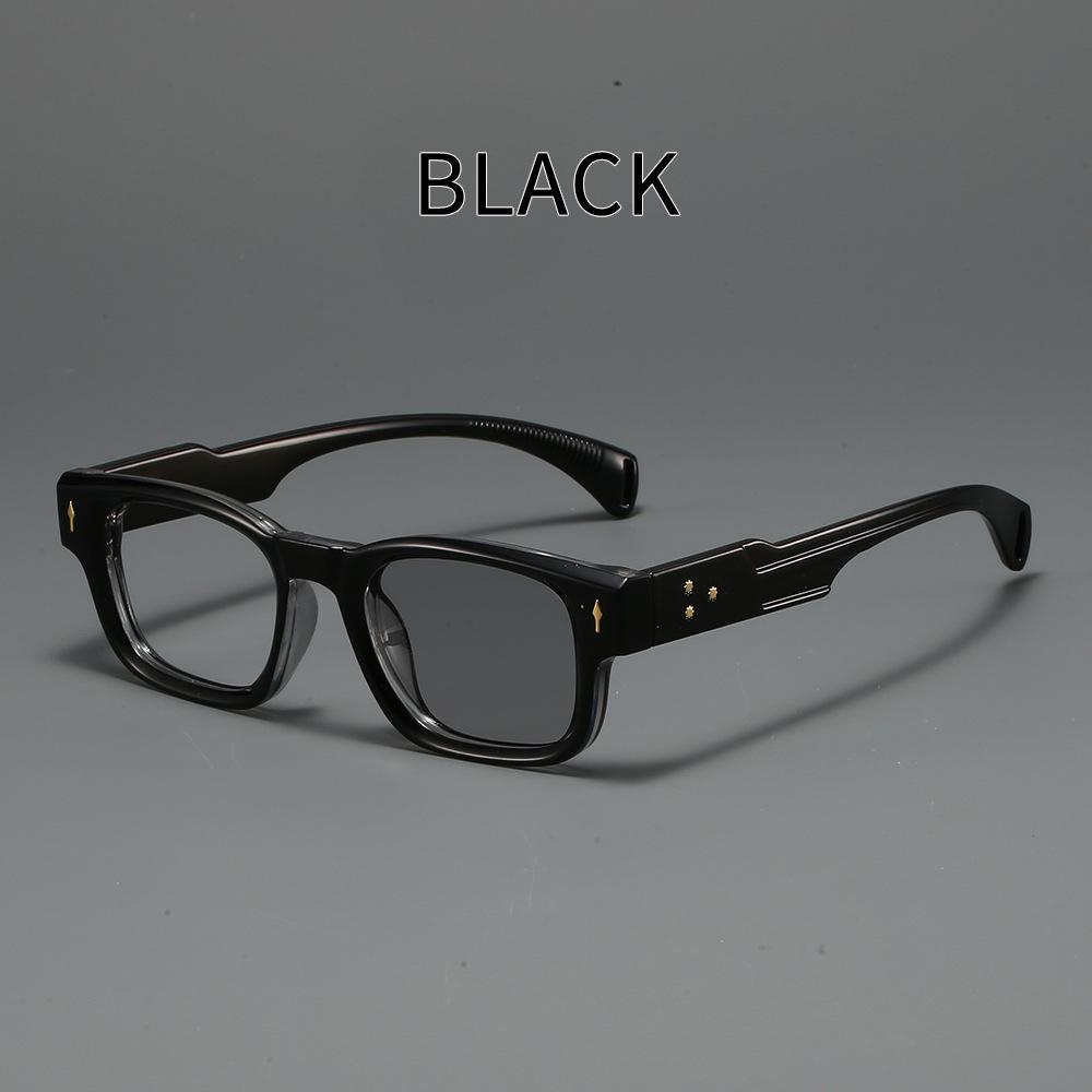 Мужские Женские Классические Квадратные Фотохромные Очки для Чтения Уличные Меняющие Цвет Защита от Синего Света Очки для Дальнозоркости Диоптрии до +4.0