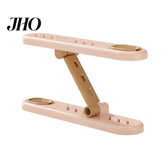 Shoe Stacker Organizer Adjustable 3-Level Holder with Aroma Box Space Saving Storage Solution Shoes Stacking Rack for Cabinet Organization Height