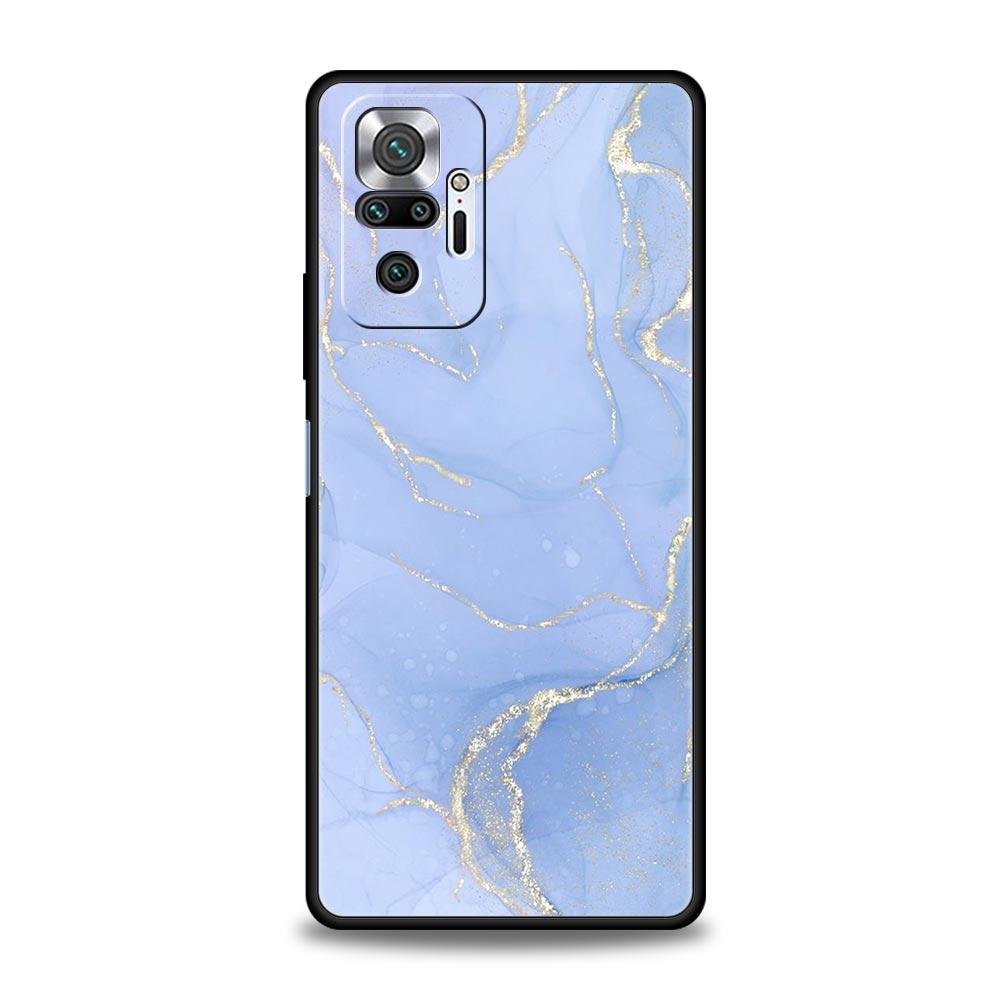 Для Redmi 10C Чехлы Funda Marble Ink Wash Мягкий чехол для телефона для Xiaomi Redmi Note 12 11 9S 9 8 10 Pro Plus 7 9T 8T 9C 9A 8A Чехол