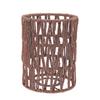 Rattan Lampshade 11.5X14.5Cm Pendant Lamp Shade Bohemian Style Handwoven Lampshade Home Cafe Hotel Ceiling Lamp Light Cover