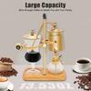 Creative Brewing Siphon Coffee Maker,Vintage Gravity Coffee Machine Vacuum Design Set Filtering Stable Base Practical Handle