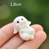 Rabbit Easter Figurine Micro Landscape Diy Home Decor Miniature Fairy Garden Ornament Decoration Accessories