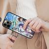 Магнитный чехол для телефона Genshin Impact для APPLE iPhone 17 Air 16 14 13 12 Pro Max 15 Plus Беспроводная зарядка С крышкой MagSafe