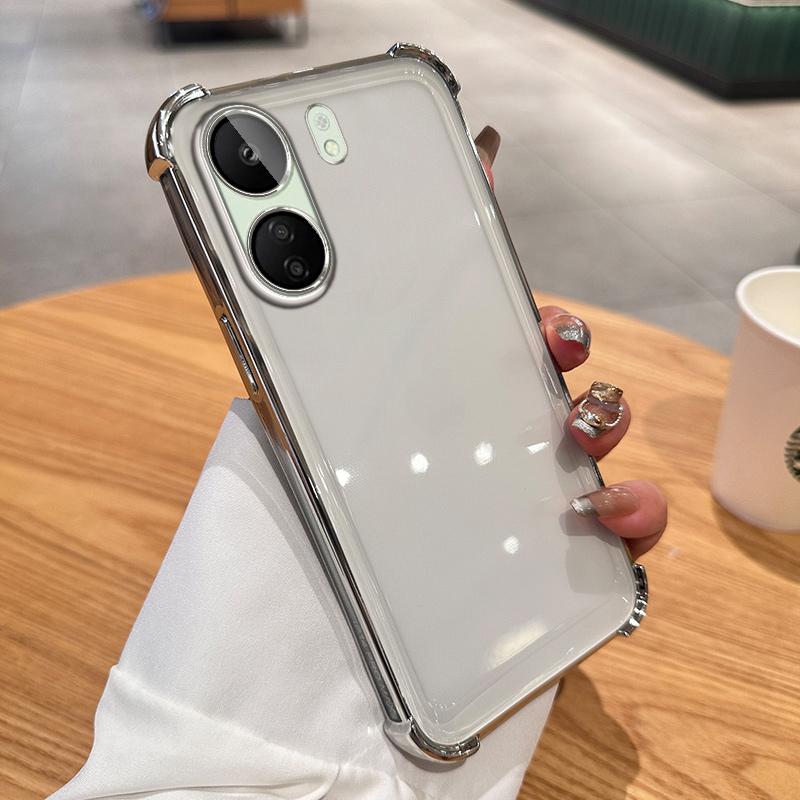 Противоударный чехол из ТПУ с подушкой безопасности для Redmi 14C 13C 12C 12 10 10C 9 9A K50 K60 K70 Pro Redmi Note 14 13 12 11 10 Pro 9s 13R Xiaomi 14 13 Pro