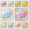 Thai Style Flowers Hairpin Sweet Chignon Hair Clips Hair Accessories Floral Hair Comb  Daily