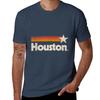 Vintage Houston Texas Houston Strong Stripes Tshirt Plus Size Simple Casual Top