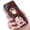 Hu Tao Genshin Impact Black Phone Case For Xiaomi Redmi 7A 8A 9A 10A 11A 9C 10C 12C 13C 11 Prime A1 A2 Plus 12 4G Note 9T 12R