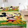 Mickey Pluto'S Playtime Print 3Pcs Bedding Setduvet Cover With 2 Bedropillowcase Home Birthday Gift
