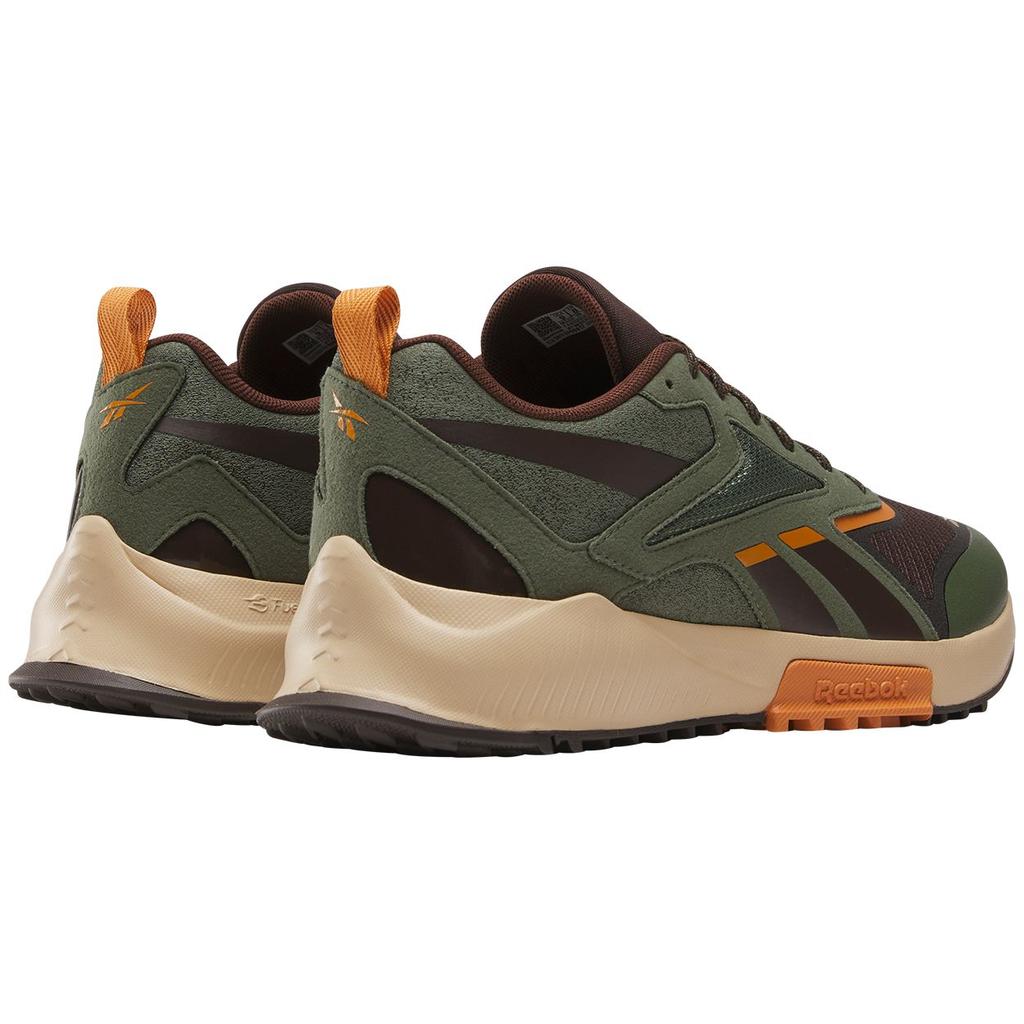 Reebok Lavante Trail 2 Уличные Удобные Универсальные Спортивные Низкие Кроссовки для Бега Мужские кроссовки Зеленые 100209969