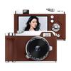 Autofocus Entry-Level CCD Camera Front/Rear Dual Camera 64MP Photography Video Camcorder  Adult