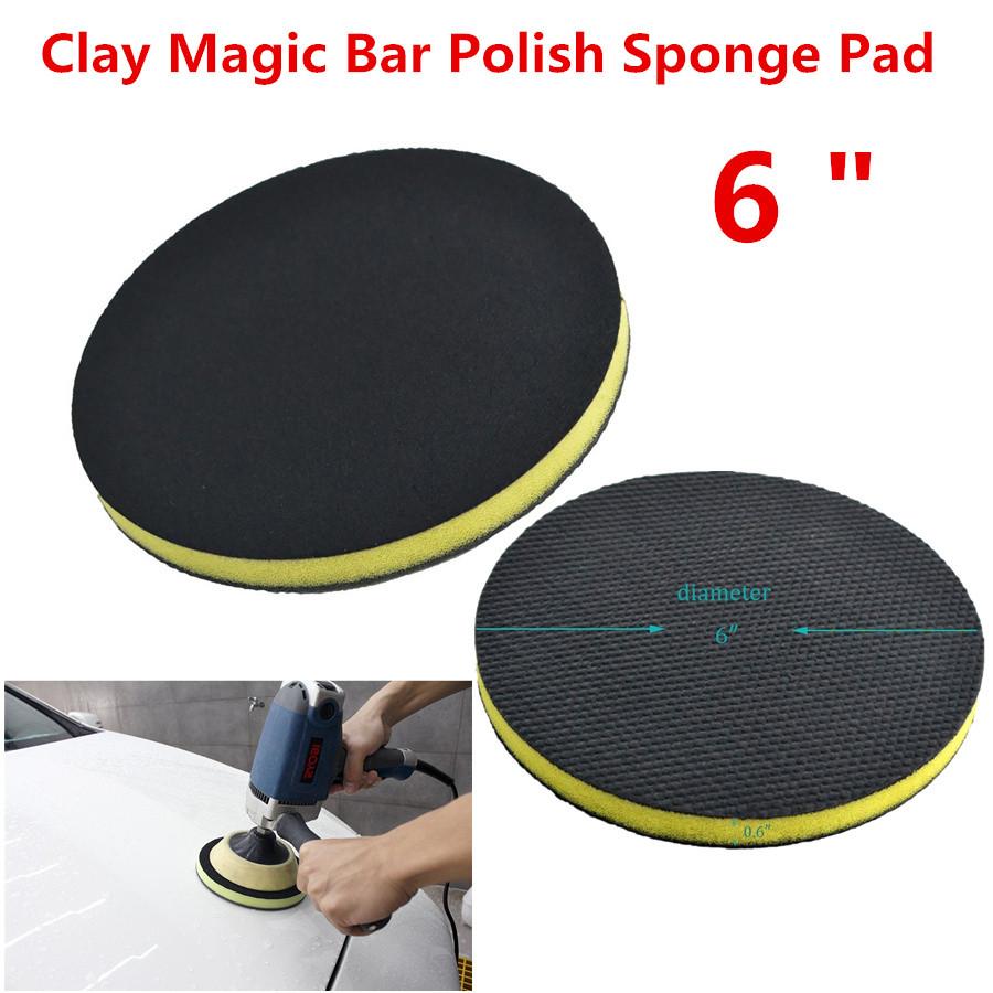6-дюймовая губка из волшебной глины для мытья автомобиля перед полировкой и воском для ухода за автомобилем Car Cl