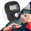 Diamond Decor Digital Tally Counter Adjustable Strap Tally Clicker  Crowd Tally