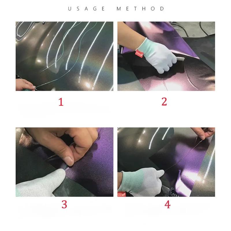 5/10/50 м лента для резки виниловой пленки со скребком, автоматическая наклейка, краевая лента, дизайнерская линия, автоматический формовочный инструмент для пленочной ленты