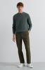 Micro-Patterned Round Neck Sweater Xxl