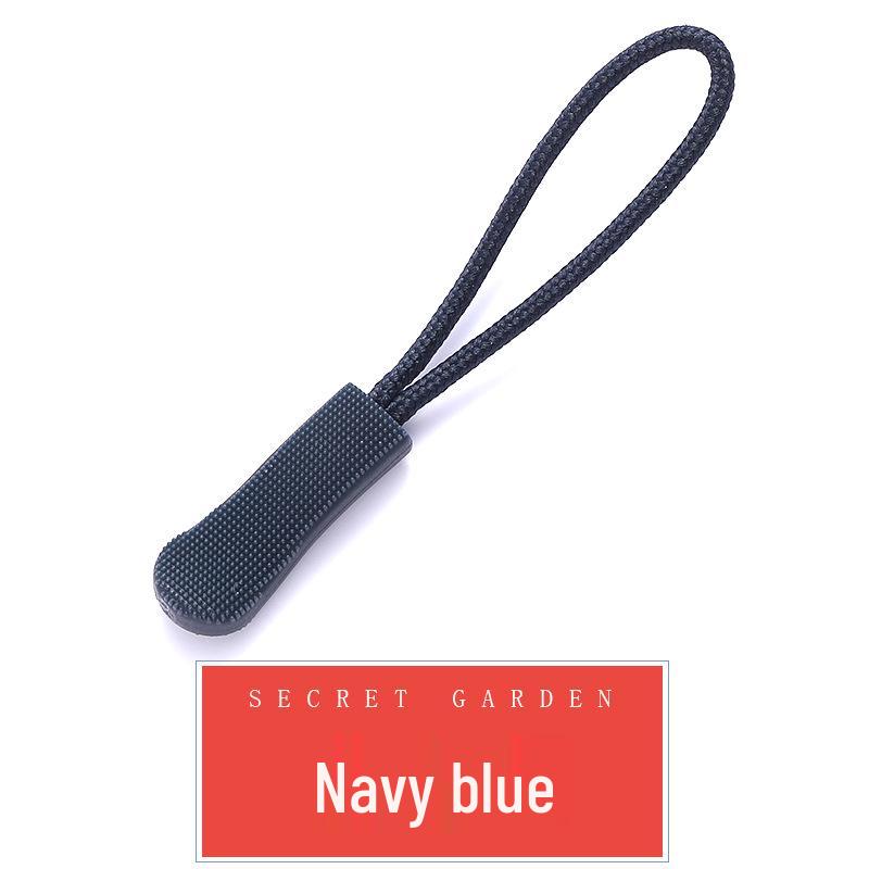 Литой ПВХ пуллер для молнии со съемным нескользящим шнурком-подвеской