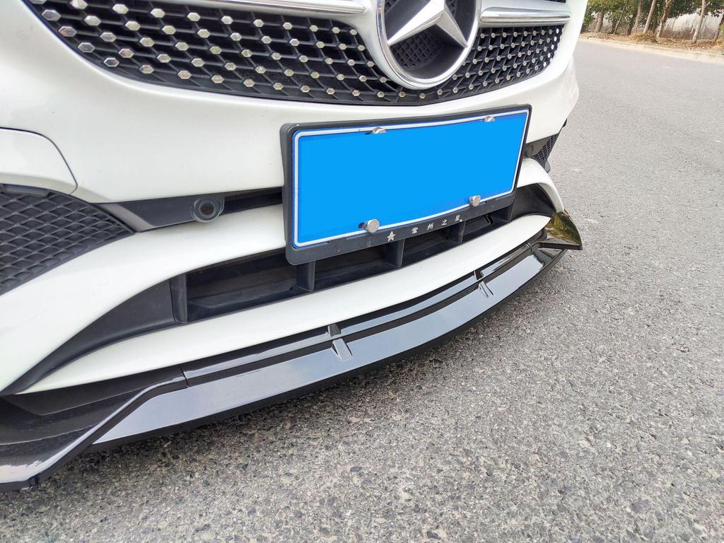 Compatible AMG Rear Spoiler & Brabus Front Lip Kit for 2013-2019 Mercedes-Benz CLA-Class W117