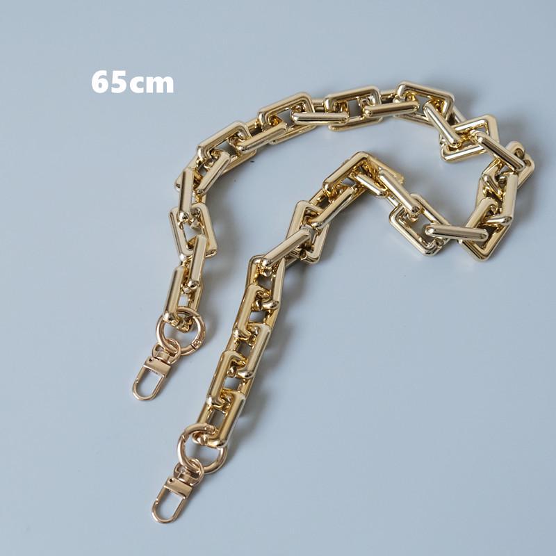 Новая модная женская сумка, аксессуар, съемные детали, сменная цепочка, однотонный золотой акриловый роскошный ремешок, женская цепочка на плечо с ручкой