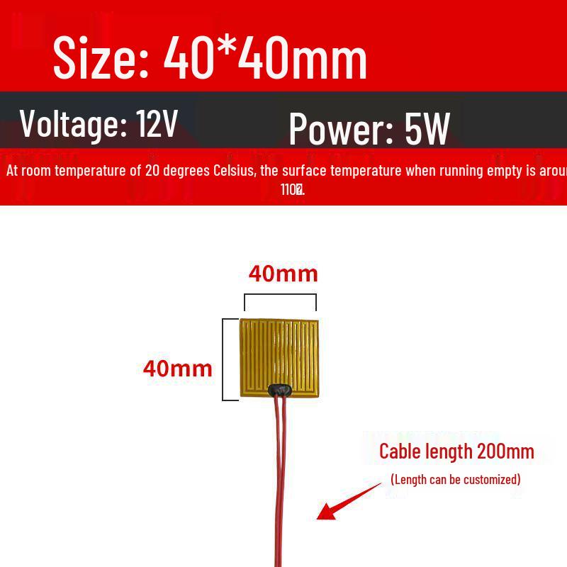 Polyimide Electric Heating Film: Adjustable Temperature Flexible Heating Sheet
