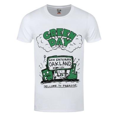 Green Day Футболка унисекс для взрослых «Добро пожаловать в рай»