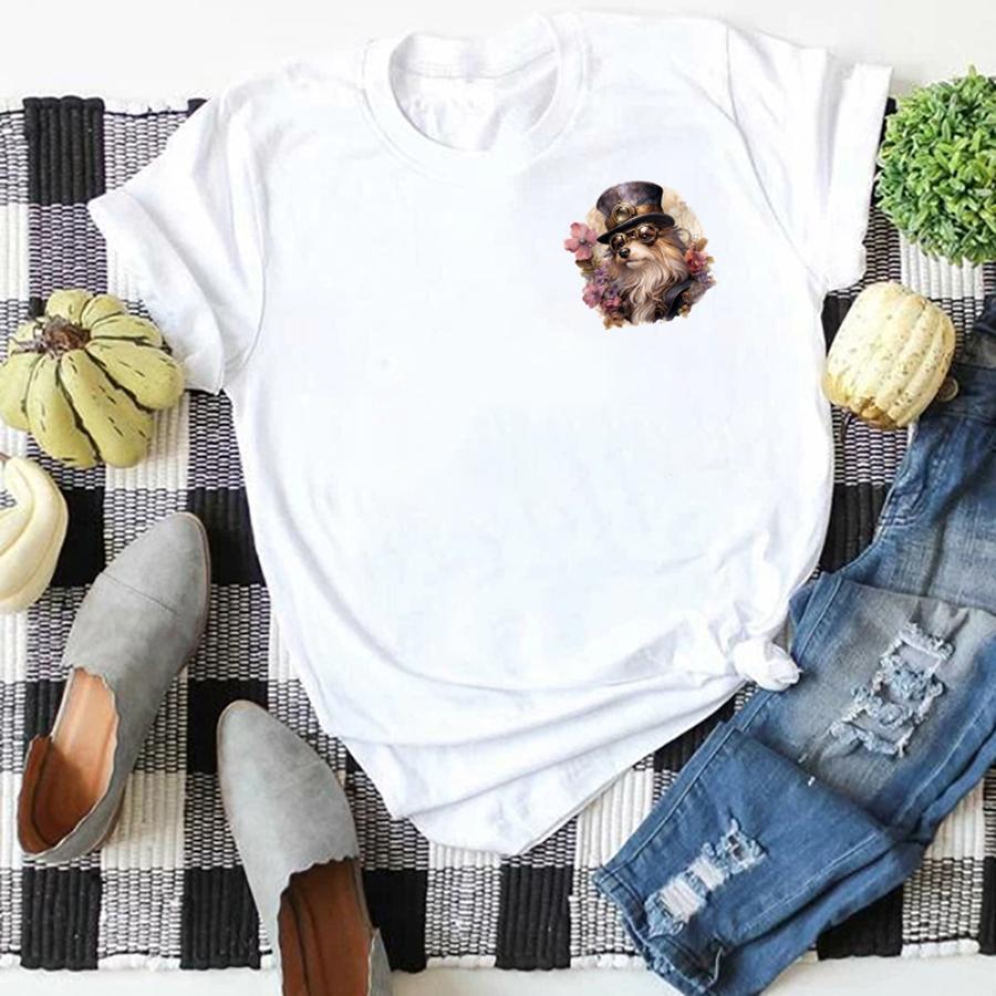 Термальная нашивка с цветами и животными, наклейки на одежду, Diy, теплопередача, Parches Ropa, нашивки на одежду, наклейки-наклейки