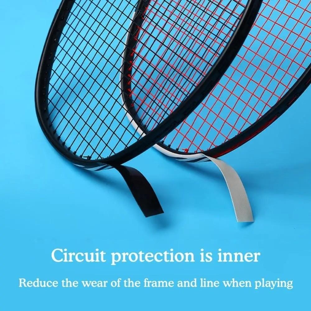 Wear Resistant Badminton Racket Head Protector Tape Durable Racket Head Protector  Tennis