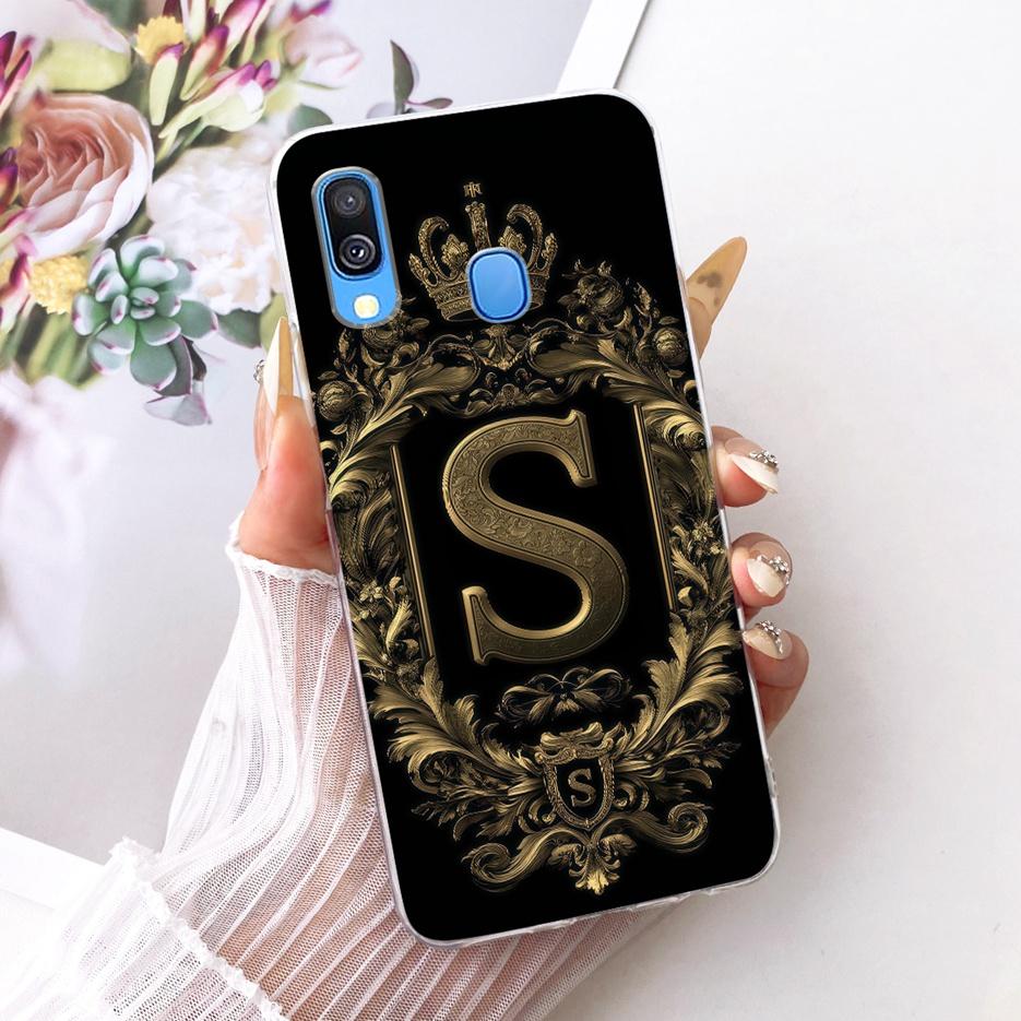 Чехол для Samsung Galaxy A40 SM-A405F Роскошный Чехол с Буквами Короны Мягкий Тонкий Чехол для Телефона Для Samsung A40 A 40 GalaxyA40 Fundas Coque
