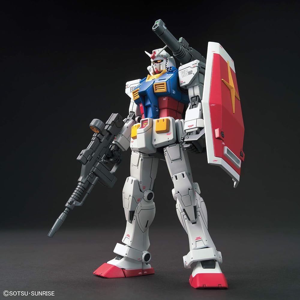 HG Мобильный костюм Гандам: Происхождение RX-78-02 Гандам, масштаб 1/144, пластиковая модель с цветовой маркировкой