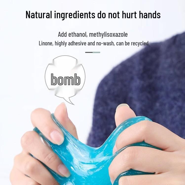 Многофункциональный гель для чистки салона автомобиля для щелей и удаления пыли