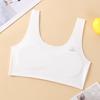 Girls' Traceless Underwear Stage 1 Girls' Development Stage Primary School Students Tank Top Comfortable and Breathable Bra Adolescent Bra