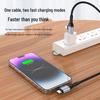 4-в-1 Кабель для быстрой зарядки PD100W для устройств Apple: Телефоны, Компьютеры, Планшеты - Двойной Кабель Данных