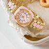 GEDI Ladies Watches Luxury Vintage Niche Gold Watch Elegant Wristwatches Large Dial Quartz Watches Woman New