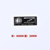 Fashion Aluminum Badge Sticker Body Trunk Window Decoration Decal For Mercedes Benz AMG W204 W205 W203 W211 W212 W213 W201 W210 z1