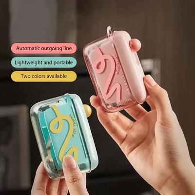 Портативная коробка для хранения зубной нити Pop Up Дизайн Hilo Диспенсер для зубной нити Многоразовый Зубочистка Инструмент для чистки зубов для ежедневного использования