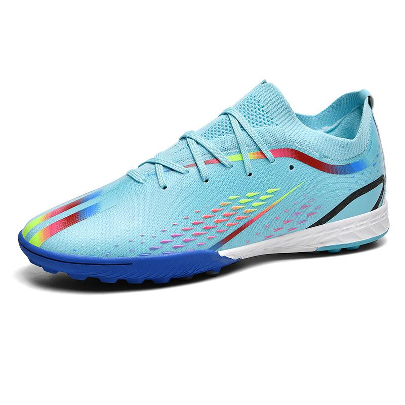 Cross-border World Cup Football Shoes Competition Shoes Long Spikes Football Men's Low-top Leather Foot Sports Shoes