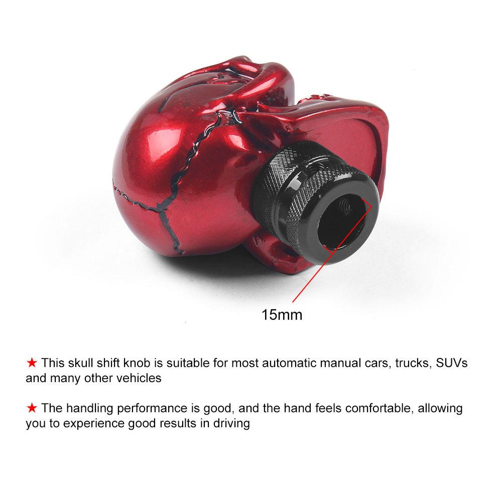 Новая ручка переключения передач в виде черепа, ручка рычага переключения передач для механической и автоматической трансмиссии