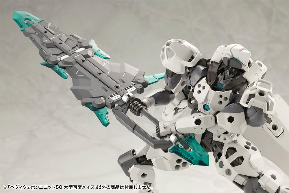 Kotobukiya M.S.G Modeling Support Goods Heavy Weapon Unit 50 Large Transformable Mace, Total Length Approximately 285mm, Non-Scale Plastic Model
