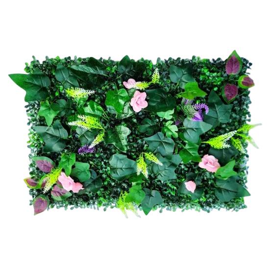 40x60CM Artificial Plants Wall Panel Realistic Fake Greenery Grass Wall