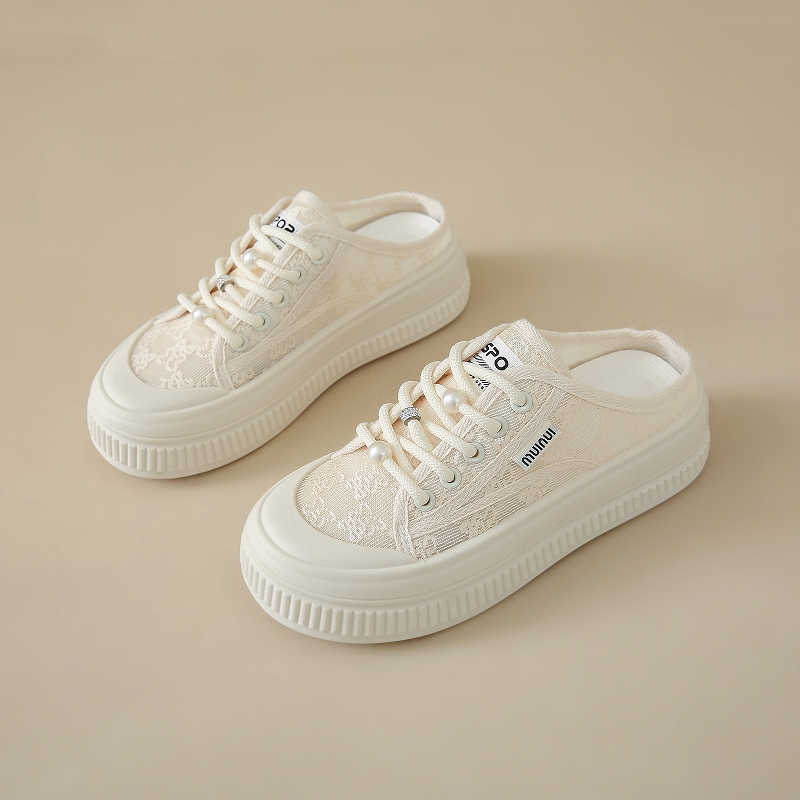 Мода В Лесу Круглый Носок Роскошные Туфли Мюли Черные Мокасины Кроссовки для Ходьбы Для Женщин Спорт 2025новый Выходы Женская Обувь