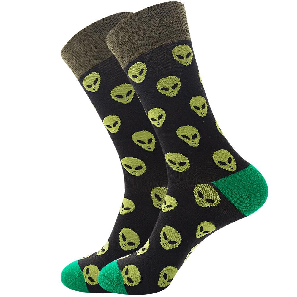 New INS Beer Corn Men's and Women's Socks Watermelon Dog Sushi Tide Socks Dog Socks Comfortable Breathable Socks