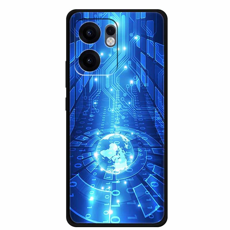 Чехол для телефона для OPPO Reno 13F Чехол 13 F Coque Черный Силиконовый Мягкий ТПУ Задняя Крышка Сумка Для OPPO Reno13F A5x Чехол Защитный Корпус