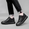 Invisible Height Boost Men's 8cm Breathable Thick Sole Running Casual Dad Shoes, Sports Board Shoes, White.
