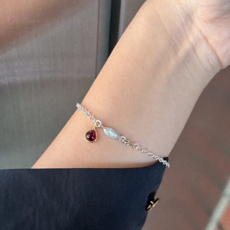 Salgat Garnet Combi Bracelet