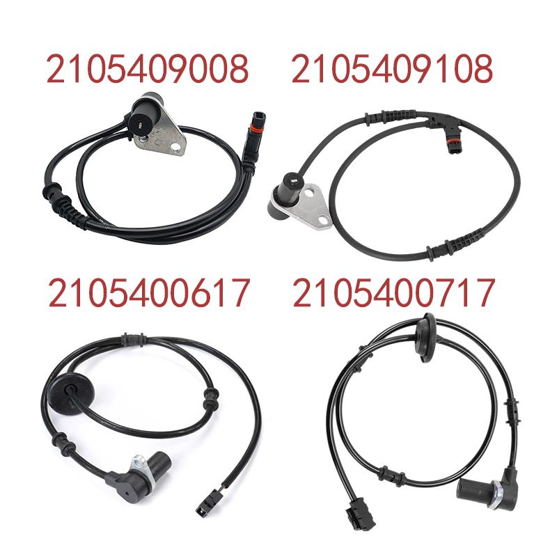 4pcs ABS Wheel Speed Sensor 2105409008 2105409108 2105400617 2105400717 For Mercedes Benz W210 S210 E55 E50 AMG E430 E420 E320