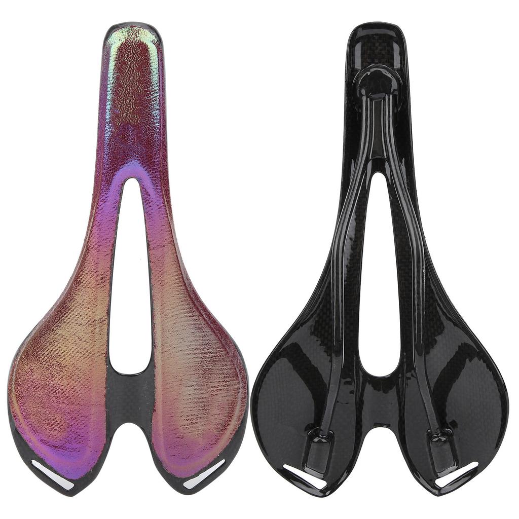 Bike Saddle Colorful for Road Mountain Riding Bicycle Carbon Fiber Accessories 150kg