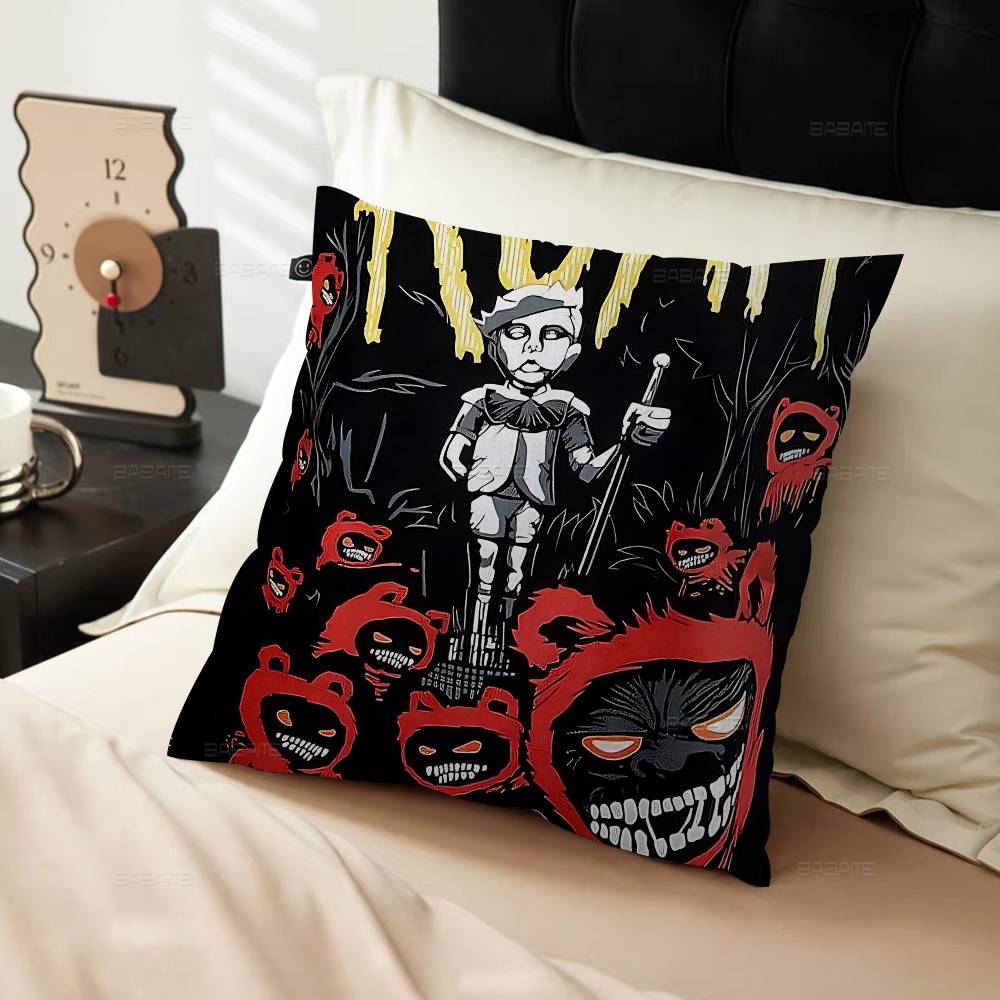 Classic K-Korn Metal Band Pillow Gift Home Office Decoration Pillow Bedroom Sofa Car Cushion Coverpillow Case