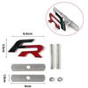 1Pc 3D FR Car Front Grill Zinc Alloy Badge Emblem For Car Body Accessories