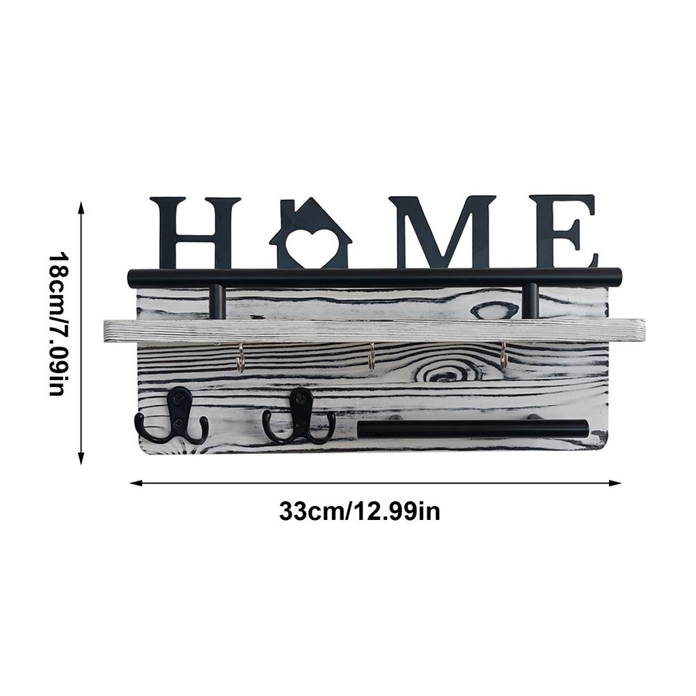 Держатель для ключей настенный держатель для ключей деревенская вешалка для ключей органайзер для ключей настенный держатель для ключей для гостиной фермерский дом ванная комната