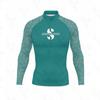 UPF 50 Long Sleeve Rash Guard Swimming Snorkeling UV Protection Quick Dry Unisex Swimwear