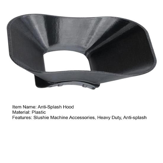 Anti-Splash Flow Hood for Ninja Slushy Machine FS301 FS300 3D