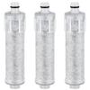 Сменный картридж для очистки воды, набор из 3 сменных картриджей для очистки воды, очиститель воды с антибактериальным эффектом и высоким содержанием хлора